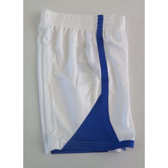 Nike AV2251 108 Women's Sz XS White/Team Royal Blue Basketball Practice Shorts - Picture 4 of 4